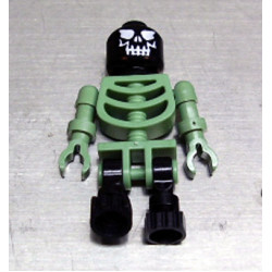 Skeleton - Sand Green with Black Legs and Black Head with Evil Skull – ХАРИ ПОТЪР