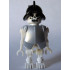 Skeleton, Fantasy Era Torso with Evil Skull, Black Conquistador Helmet, Pearl Light Gray Armor – ИНДИАНА ДЖОУНС