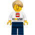 LEGO House Minifigure - LEGO Logo, 'Home of the Brick' – МАРКА ЛЕГО