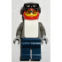 Snowboarder, Dark Gray Shirt, Dark Blue Legs, White Vest – СПОРТ