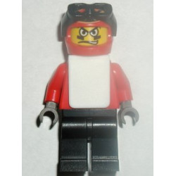 Snowboarder, Red Shirt, Black Legs, White Vest – СПОРТ