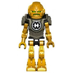 Hero Factory Mini - Rocka - Pearl Dark Gray Armor – ФАБРИКА ЗА ГЕРОИ