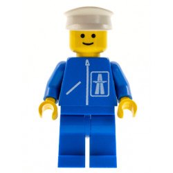 Highway Pattern - Blue Legs, White Hat – ГРАДСКИ