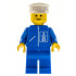 Highway Pattern - Blue Legs, White Hat – ГРАДСКИ