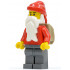 Santa, Dark Bluish Gray Legs, Backpack Open – ПРАЗНИЦИ И СЪБИТИЯ