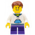 Child - Boy, White Hoodie with Medium Blue Pocket, Dark Purple Short Legs, Reddish Brown Hair, Freckles – ПРАЗНИЦИ И СЪБИТИЯ