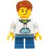 Child - Boy, White Hoodie with Medium Blue Pocket, Blue Short Legs, Dark Orange Hair, Black Dimple – ПРАЗНИЦИ И СЪБИТИЯ