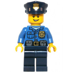 Police - Gold Badge, Police Hat, Open Grin – ПРАЗНИЦИ И СЪБИТИЯ