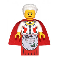 Mrs. Claus - Red Skirt and Cape – ПРАЗНИЦИ И СЪБИТИЯ