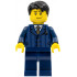 Businessman - Pinstripe Jacket and Gold Tie, Dark Blue Legs, Black Short Tousled Hair, Smirk and Stubble – ПРАЗНИЦИ И СЪБИТИЯ