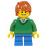 Child - Boy, Green V-Neck Sweater, Blue Short Legs, Dark Orange Tousled Hair, Freckles – ПРАЗНИЦИ И СЪБИТИЯ