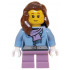 Medium Blue Jacket with Light Purple Scarf, Medium Lavender Short Legs, Reddish Brown Female Hair over Shoulder – ПРАЗНИЦИ И СЪБИТИЯ