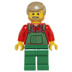 Overalls Farmer Green, Dark Tan Hair and Beard – ПРАЗНИЦИ И СЪБИТИЯ