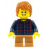 Child - Boy, Dark Blue Plaid Button Shirt, Medium Nougat Short Legs, Dark Orange Tousled Hair, Freckles – ПРАЗНИЦИ И СЪБИТИЯ