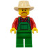 Farmer - Green Overalls over Red Plaid Shirt, Green Legs, Tan Fedora, Moustache – ПРАЗНИЦИ И СЪБИТИЯ