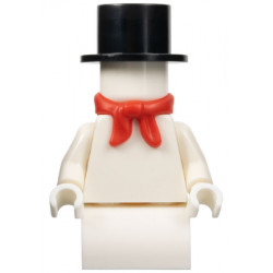 Snowman with 2 x 2 Curved Top Brick as Legs – ПРАЗНИЦИ И СЪБИТИЯ