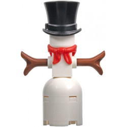 Snowman with 2 x 2 Round Brick as Legs – ПРАЗНИЦИ И СЪБИТИЯ