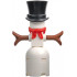Snowman with 2 x 2 Round Brick as Legs – ПРАЗНИЦИ И СЪБИТИЯ