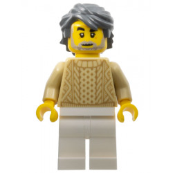 Snowmobile Driver - Male, Tan Knit Sweater, White Legs, Dark Bluish Gray Hair – ПРАЗНИЦИ И СЪБИТИЯ