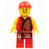 Lion Dance Musician, Red Head Wrap, Smile, Red Robe with Gold Dragon – ПРАЗНИЦИ И СЪБИТИЯ