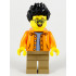 Man, Black Spiky Hair, Glasses, Orange Jacket, Sand Blue Shirt, Dark Tan Legs – ПРАЗНИЦИ И СЪБИТИЯ
