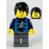 Man, Black Hair, Dark Azure Plaid Vest, Dark Blue Banana Shirt, Dark Bluish Gray Legs – ПРАЗНИЦИ И СЪБИТИЯ