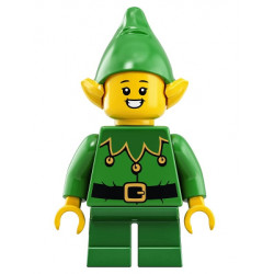 Elf - Green Scalloped Collar with Bells, Open Mouth Smile – ПРАЗНИЦИ И СЪБИТИЯ