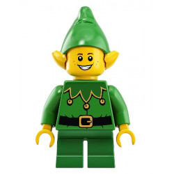 Elf - Green Scalloped Collar with Bells, Freckles, Open Mouth Smile with Teeth – ПРАЗНИЦИ И СЪБИТИЯ