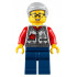 Grandfather, Argyle Cardigan over Red Shirt, Dark Blue Legs, Light Bluish Gray Hair – ПРАЗНИЦИ И СЪБИТИЯ