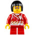 Child - Girl, Red Shirt with Bows and Flowers, Red Short Legs, Black Short Hair, Glasses, Freckles – ПРАЗНИЦИ И СЪБИТИЯ