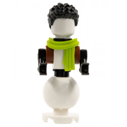 Snowman - Black Hair, Lime Scarf – ПРАЗНИЦИ И СЪБИТИЯ