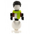 Snowman - Black Hair, Lime Scarf – ПРАЗНИЦИ И СЪБИТИЯ