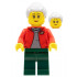 Grandmother, Red Jacket, Dark Bluish Gray Shirt, Dark Green Legs, Light Bluish Gray Hair, Glasses – ПРАЗНИЦИ И СЪБИТИЯ