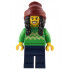 Holiday Shopper - Female, Bright Green Sweater with Bright Light Yellow Zigzag Lines, Dark Blue Legs, Dark Red Beanie with Black Hair – ПРАЗНИЦИ И СЪБИТИЯ