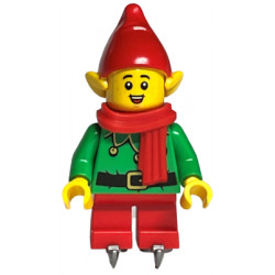 Elf - Red Hat and Scarf, Ice Skates – ПРАЗНИЦИ И СЪБИТИЯ