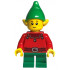 Elf - Dark Red Scalloped Collar with Bells, Bright Green Hat – ПРАЗНИЦИ И СЪБИТИЯ