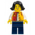 Lunar New Year Parade Spectator - Female, Red and Bright Light Orange Jacket, Dark Blue Legs, Black Hair – ПРАЗНИЦИ И СЪБИТИЯ