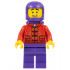 Lunar New Year Parade Participant - Male, Red Tang Shirt, Dark Purple Legs, Space Helmet, and Air Tanks – ПРАЗНИЦИ И СЪБИТИЯ