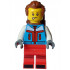 Tourist - Male, Dark Azure Jacket, Red Legs with Dark Red Stripes on Knees, Reddish Brown Swept Back Hair, Freckles, Backpack – ПРАЗНИЦИ И СЪБИТИЯ