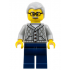 Man - Light Bluish Gray Knit Cable Cardigan Sweater, Dark Blue Legs, Light Bluish Gray Hair, Glasses – ПРАЗНИЦИ И СЪБИТИЯ