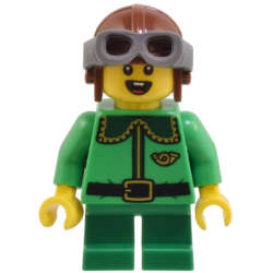 Elf - Dark Green Collar and Gold Horn, Reddish Brown Helmet, and Dark Bluish Gray Goggles – ПРАЗНИЦИ И СЪБИТИЯ