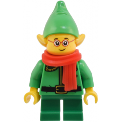 Elf - Dark Green Collar and Gold Horn, Red Scarf, Glasses – ПРАЗНИЦИ И СЪБИТИЯ