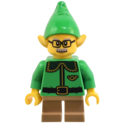 Elf - Dark Green Collar and Gold Horn, Moustache and Glasses – ПРАЗНИЦИ И СЪБИТИЯ