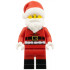 Santa - Fur Lined Jacket with 2 Black Creases on Back, Red Legs with Black Boots, Santa Hat with Molded Red Top – ПРАЗНИЦИ И СЪБИТИЯ