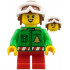 Elf - Green Jacket with Christmas Trees, Reddish Brown Helmet, White Goggles – ПРАЗНИЦИ И СЪБИТИЯ
