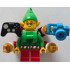 Elf - Green Jacket with Christmas Trees, Bright Green Neck Bracket with Robot Arms and Utensils – ПРАЗНИЦИ И СЪБИТИЯ