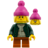Girl - Magenta Beanie, Dark Green Jacket, Dark Orange Short Legs – ПРАЗНИЦИ И СЪБИТИЯ