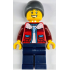 Ice Skater - Male, Red Jacket over White Shirt, Dark Blue Legs, Dark Bluish Gray Beanie – ПРАЗНИЦИ И СЪБИТИЯ