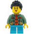 Child - Boy, Sand Green Sweater over Reddish Orange Tang Jacket, Medium Azure Short Legs, Black Spiked Hair – ПРАЗНИЦИ И СЪБИТИЯ