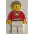 Man - Red Tang Jacket with Gold Chinese Scrollwork, White Legs, Dark Tan Hair – ПРАЗНИЦИ И СЪБИТИЯ